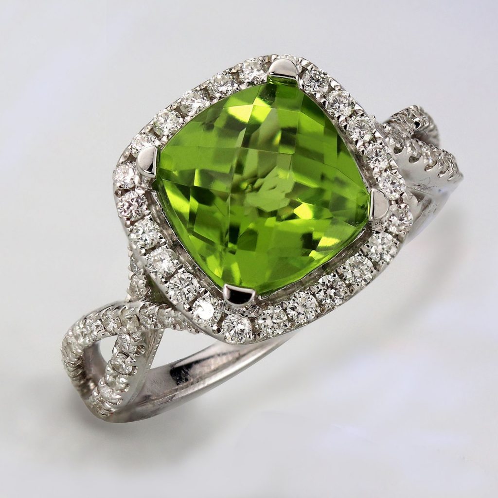 gemstone engagement rings