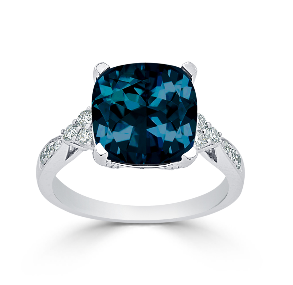 gemstone engagement rings